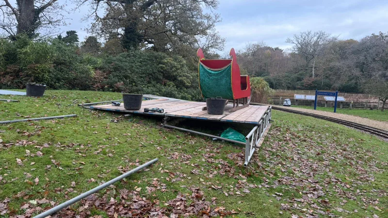 Seasonal event platform by A&S Scaffolding